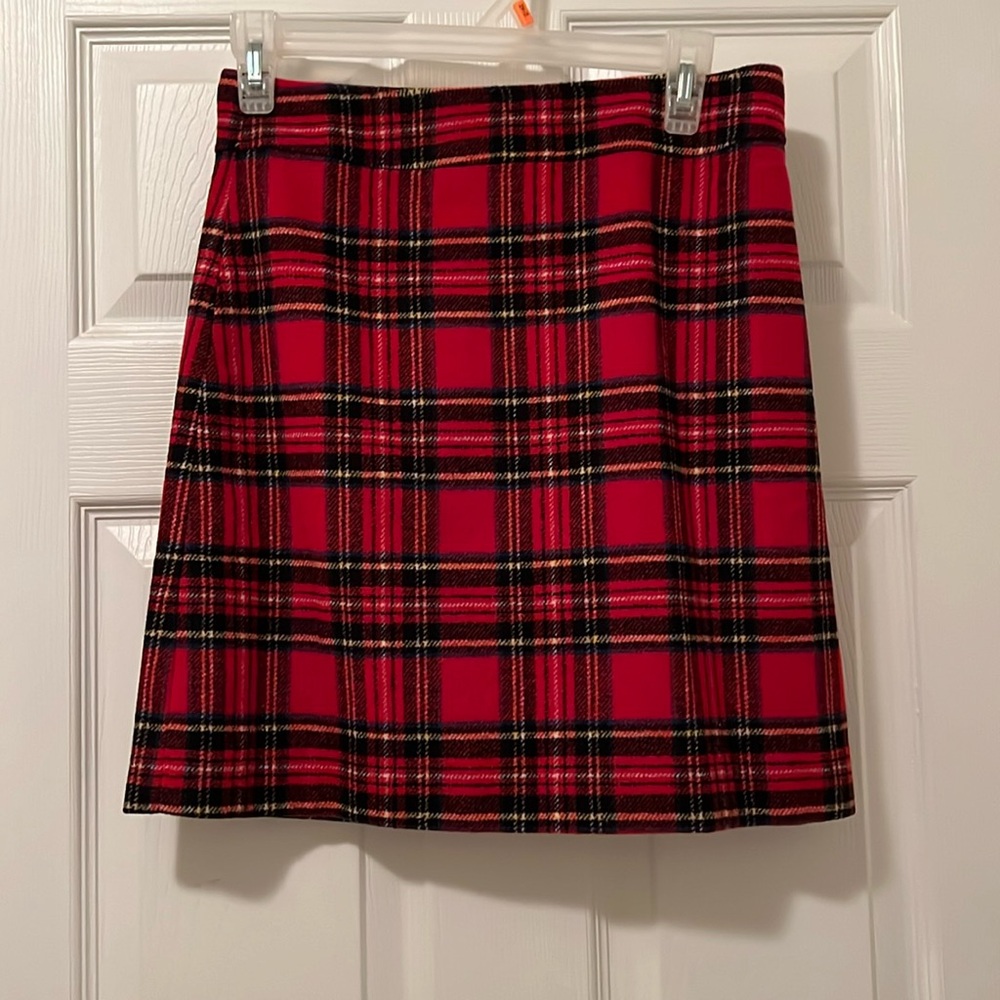 JCrew Plaid Skirt